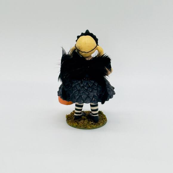 Bethany Lowe Crow Hazel Girl In Halloween Costume Figurine NEW - Picture 7 of 8